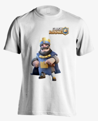 Kaos King Blue / Clash Royale / Gratis Nama Clans / - T-shirt