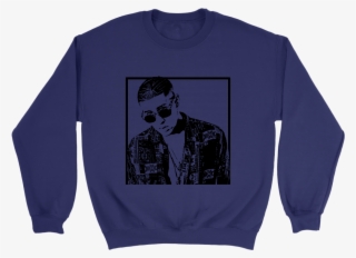 Reggaeton Icon Graphic Crewneck Featuring Bad Bunny - Crew Neck