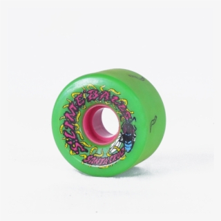 Santa Cruz Slime Balls Maggots 60mm 78a Green Wheels - Plastic