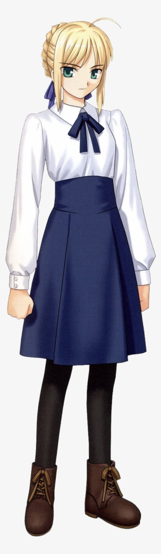 Saber Fate Stay Night Casual Cosplay