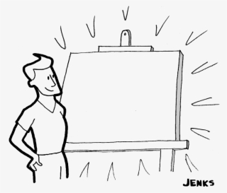 Bored Beyond Belief - Line Art