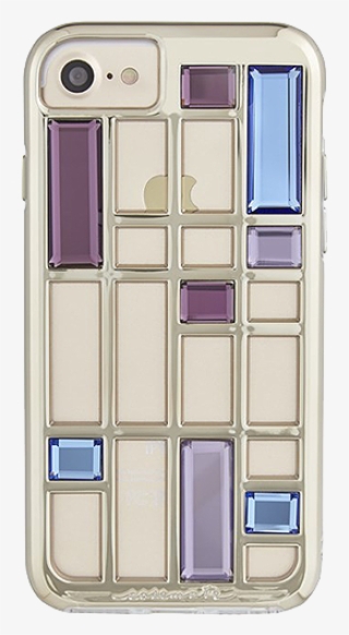 Case-mate Gold Caged Crystal Case Suits Iphone - Mobile Phone Case