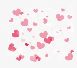 Pink Heart Background - Heart Background Png