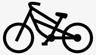 Png File Svg - Bicycle Drawing Contour