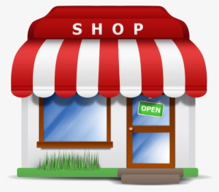 Com Market Store Icon - Brick And Mortar Store Icon