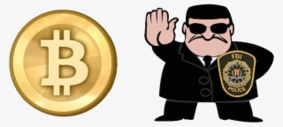 Bitcoin Fbi - Png Security Guard Cartoon