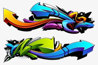 Graphic Black And White Download Graffiti Illustration - Graffiti Vector