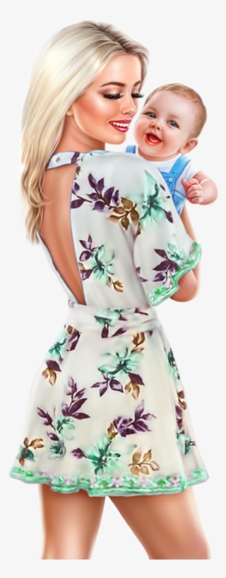 Tube Png Femme Et Enfant