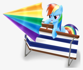 Simple Beach Chair - Cartoon