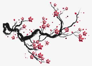 Blossoms Transprent Png Free - Cherry Blossoms Drawing Tree