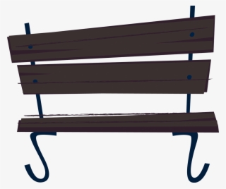 Cartoon Transprent Png Free Download - Park Bench Cartoon Png