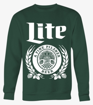 Miller Lite Sweatshirt Hoodie Long Sleeve T Shirt Miller - Miller Lite Sign