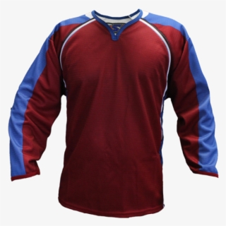 Sp Apparel Evolution Series Colorado Avalanche Burgundy - Long-sleeved T-shirt