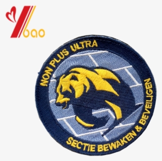 Wholesale Custom Cat Logo Iron On Patches 3d Embroidered - Emblem