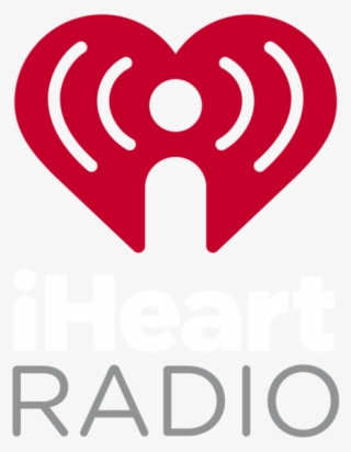Iheartradio Logo Ihr Vertical Color On Black - Iheartradio Heart