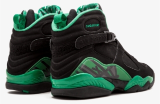 A Green Jumpman Logo On The Tongue And White 23 Stitched - Sneakers