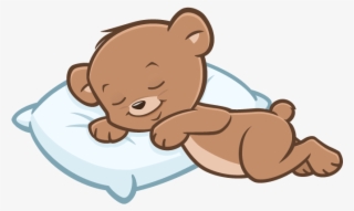 720 X 720 2 - Bear Sleeping Cartoon