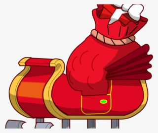 Animated Santa Clipart - Santas Sleigh Cartoon