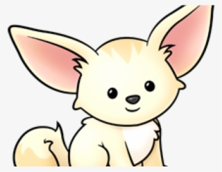 Fennec Fox Clipart - Cartoon
