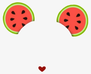 Hellosummer Watermelon Headband Headpiece Ears Sticker