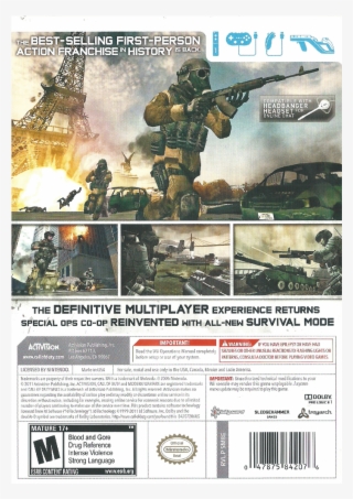 Call Of Duty - Call Of Duty Modern Warfare 3 Wii