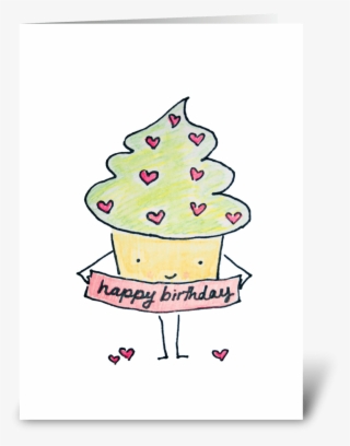 Sassy Birthday Cupcake - Buttercream