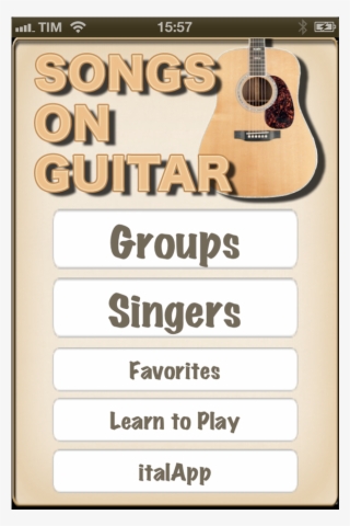 Learn Your Favourite Songs With Your Guitar - Poster