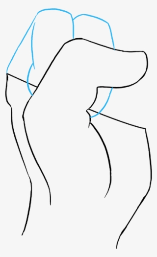 How To Draw Fist - Shake Fist Drawing