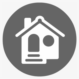 Real Estate Icon Round - Real Estate