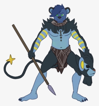 Dash's Pokesuit - Luxray - Cartoon