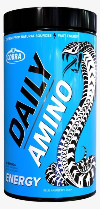 Cobra Daily Amino 30 Serve 255g Blue Raspberry Rush - Cobra Labs Daily Amino