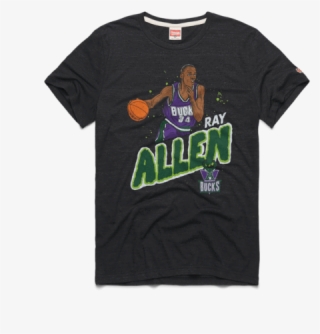 Bucks Ray Allen In The Paint - Stone Cold Steve Austin