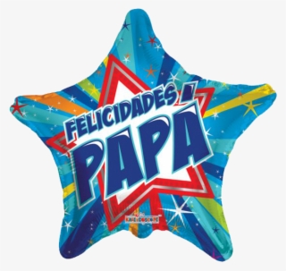 18" Shining Star Papa Balloon All American Balloons - Graphic Design