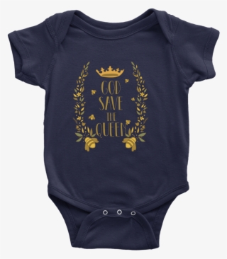 God Save The Queen Bee Onesie - Infant Bodysuit
