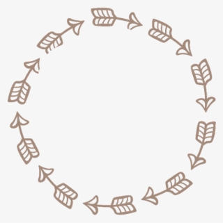 Arrows Wreath Round Circle Frame Border Decor Decoratio - Timeline Of Conception