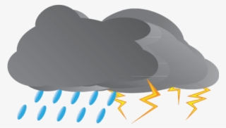 Thunderstorm Clipart Rain Storm - Icon