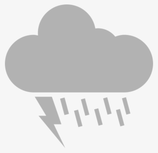 Thunderstorm Thunder Cloud - Nubes Con Trueno Animadas