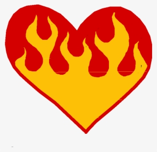 Fire Heart - Desenhos Para Colorir De Amor