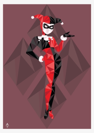 Save To Collection - Low Poly Harley Quinn
