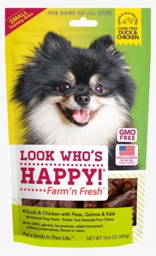 Duck & Chicken With Peas, Quinoa, & Kale Small Training - Pomeranian