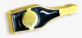 'champagne' Pin - Brass