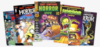 Simpsons Comics Horrorshow German Logo - Treehouse Of Horror