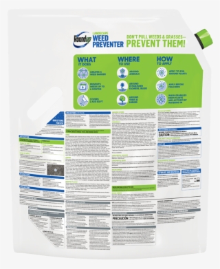 Transparent Product Packshot Of Back Of Product - Label