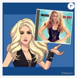 Shakira A Lancé Son Propre Jeu Pour Smartphones, Love - Shakira She Wolf Album Cover