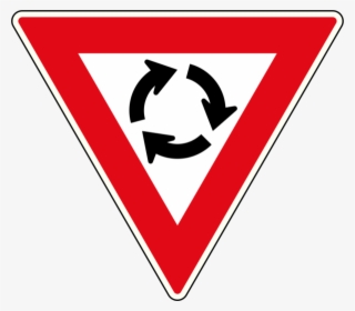 Yield At Circle - South African Traffic Signs