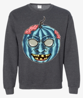 Halloween Scary Pumpkin Sweatshirt 8 Oz - Sweater