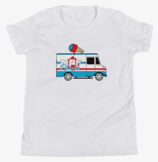 “ice Cream Truck” Youth Short Sleeve T-shirt - Pickup Truck