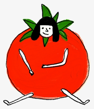 Tomatoe Sticker - Cartoon