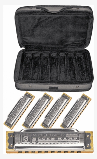 Hohner - Hohner Harmonica Set Of 4