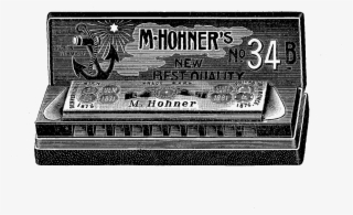 This Is A Vintage Harmonica Digital Stamp That I Found - Synclavier